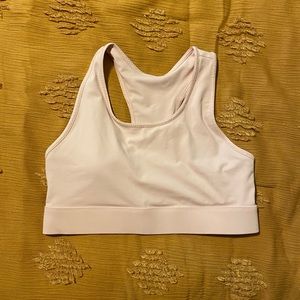 Fabletics pink sports bra size large